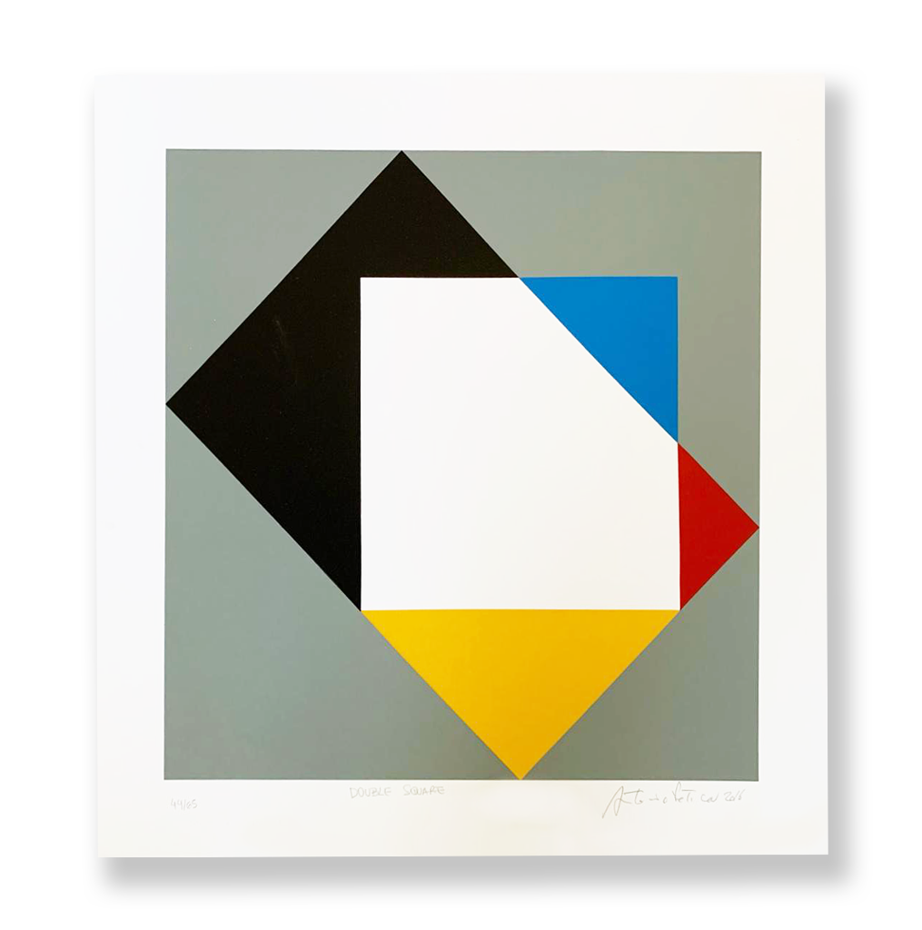 Double Square III // Antonio Peticov