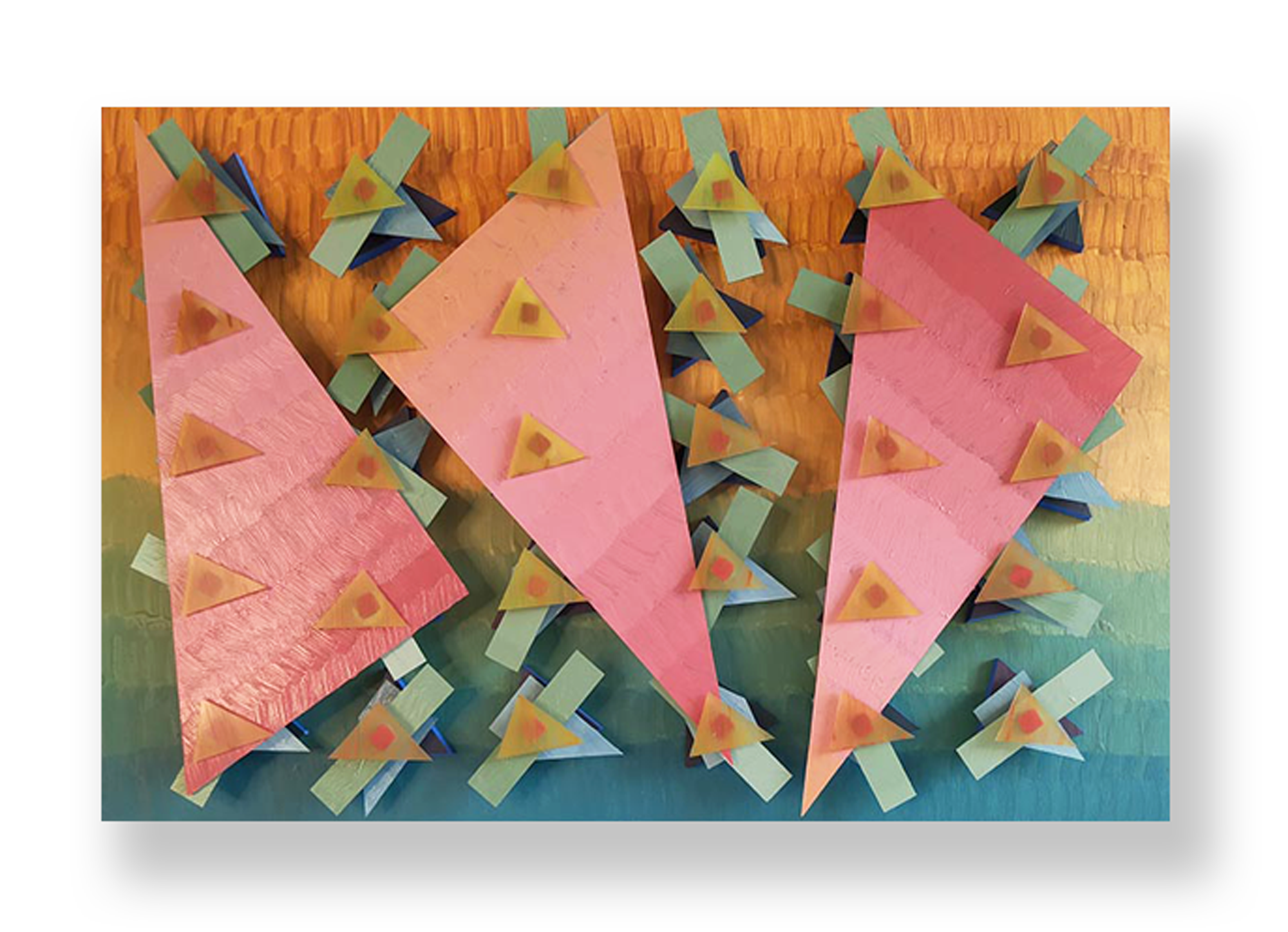 Triângulos rosas // Fernando Correia