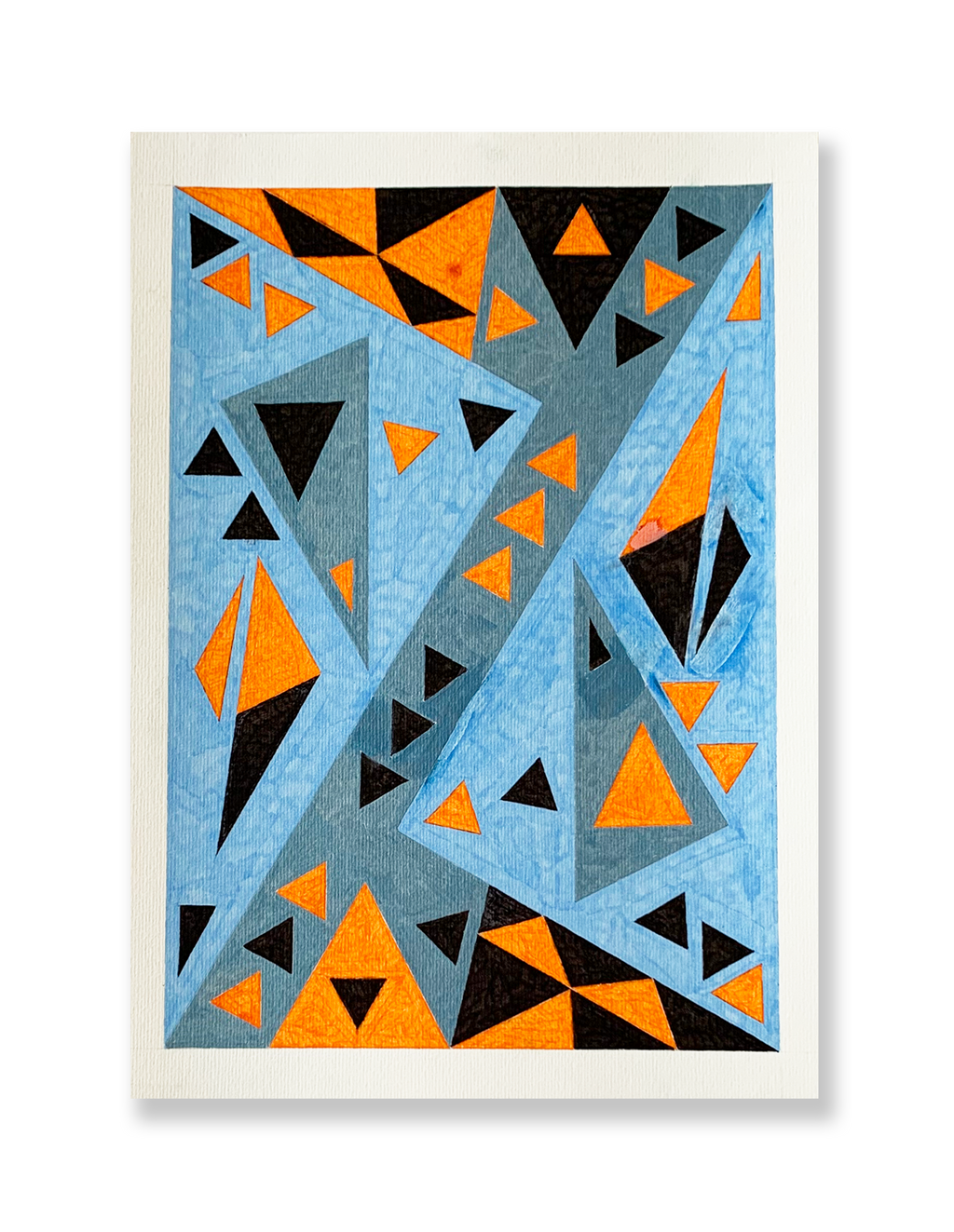 'Interrupções não triangulares', série 'Triângulos' // Iur Seravat Fulam